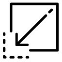 minimize tool glyph Icon
