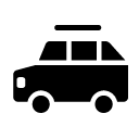 minivan glyph Icon