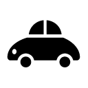 modern car glyph Icon