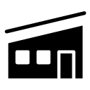 modern home 1 glyph Icon