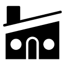 modern home 5 glyph Icon