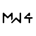 modern warfare 4 glyph Icon