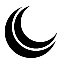 moon glyph Icon