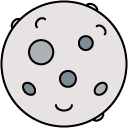 moon_1 filled outline icon