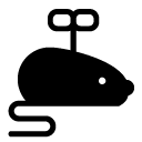 mouse toy glyph Icon