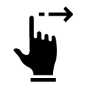 move right glyph Icon