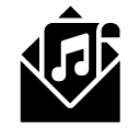 music glyph Icon