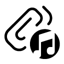 music glyph Icon