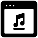 music_1 glyph Icon