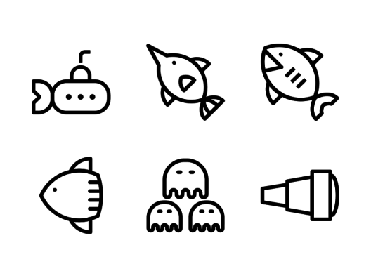 nautical-line-icons