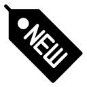 new tag glyph Icon