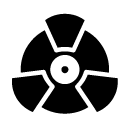 nuclear glyph Icon