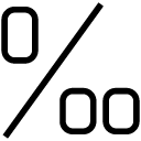 %o glyph Icon