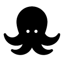 octopus glyph Icon