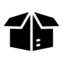 open box glyph Icon