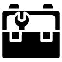 open toolbox one glyph Icon