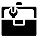 open toolbox two glyph Icon