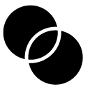 overlap glyph Icon
