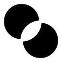 overlap glyph Icon