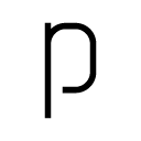 p glyph Icon