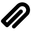 paperclip_1 solid icon