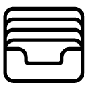 papertray 2 line Icon