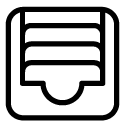 papertray 3 line Icon