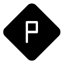 parking glyph Icon