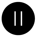 pause glyph Icon