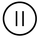 pause line Icon