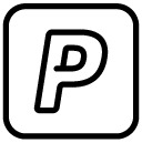 paypal line Icon