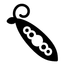 peas glyph Icon