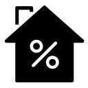 percentage glyph Icon