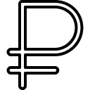 peso line icon