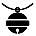 pet bell glyph Icon