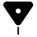 pin 1 glyph Icon