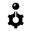 pin settings glyph Icon