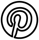 pinterest line Icon copy