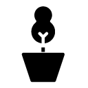plant glyph Icon