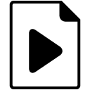 play document solid icon