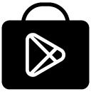 play store glyph Icon