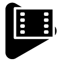 play video glyph Icon