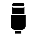 plug glyph Icon