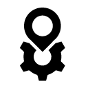 pointer settings 1 glyph Icon