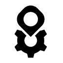 pointer settings 2 glyph Icon
