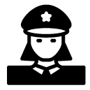 police woman freebie icon
