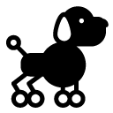 poodle glyph Icon