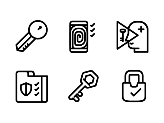 protection-and-security-line-icons