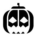 pumpkin glyph Icon