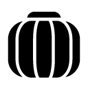 pumpkin glyph Icon